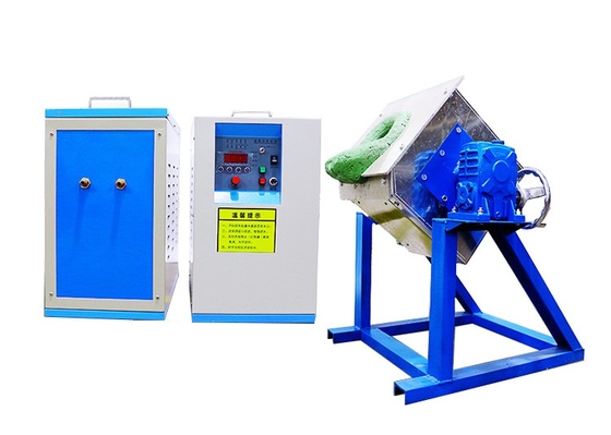High Frequency 2500C Industrial Melting Furnace For Aluminium Melting