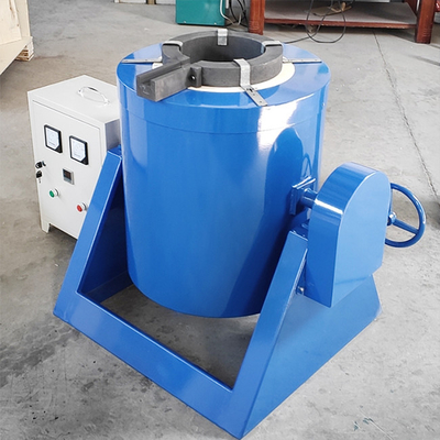 3.6kw Rotary Lead Metal Smelting Furnace 5kg Electric Melting Furnace